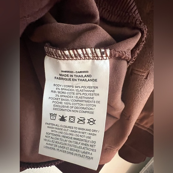 Nike Air velour zip up jacket, women’s 2X/ XXL - Picture 7 of 8